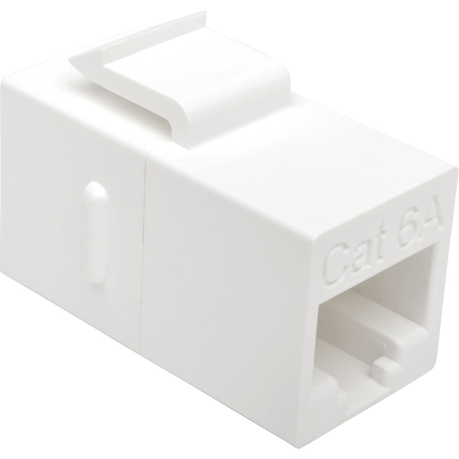Coupleur modulaire enfichable en ligne Cat6a droit Tripp Lite (RJ45 F/F) N235-001-6A