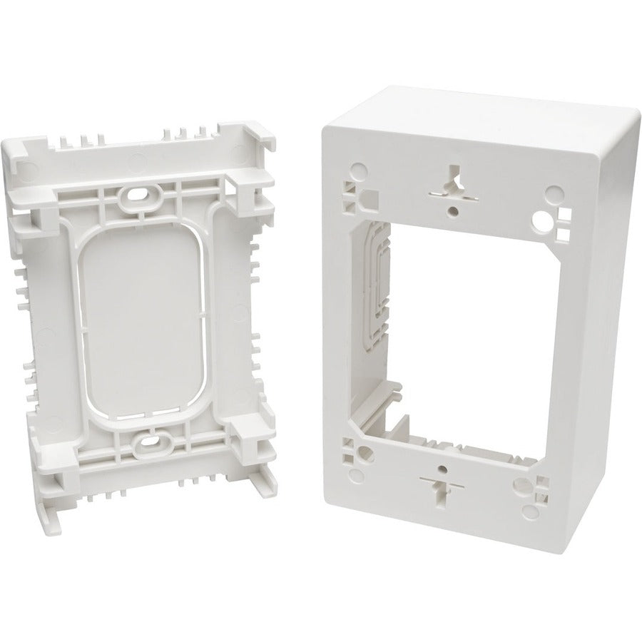 Boîte de jonction simple à montage en surface Tripp Lite, blanche N080-SMB1-WH