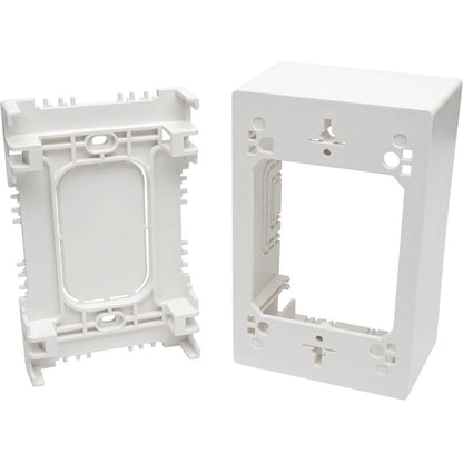 Boîte de jonction simple à montage en surface Tripp Lite, blanche N080-SMB1-WH