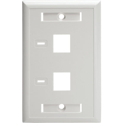 Plaque frontale à 2 prises Tripp Lite N042-001-WH N042-001-WH