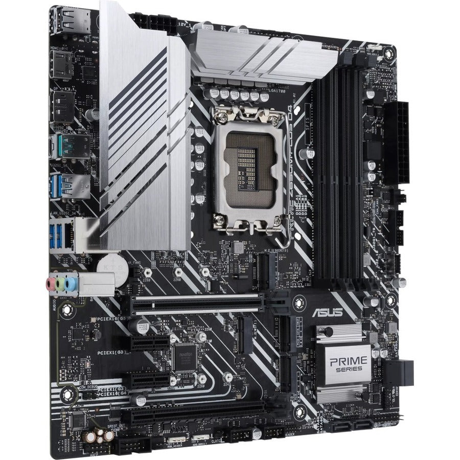 Carte mère de bureau Asus Prime Z690M-PLUS D4 - Chipset Intel Z690 - Socket LGA-1700 - Mémoire Intel Optane compatible - Micro ATX PRIME Z690M-PLUS D4