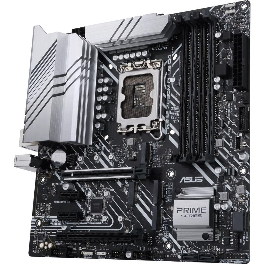 Carte mère de bureau Asus Prime Z690M-PLUS D4 - Chipset Intel Z690 - Socket LGA-1700 - Mémoire Intel Optane compatible - Micro ATX PRIME Z690M-PLUS D4