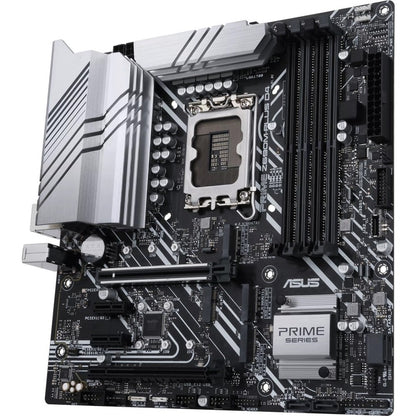 Carte mère de bureau Asus Prime Z690M-PLUS D4 - Chipset Intel Z690 - Socket LGA-1700 - Mémoire Intel Optane compatible - Micro ATX PRIME Z690M-PLUS D4
