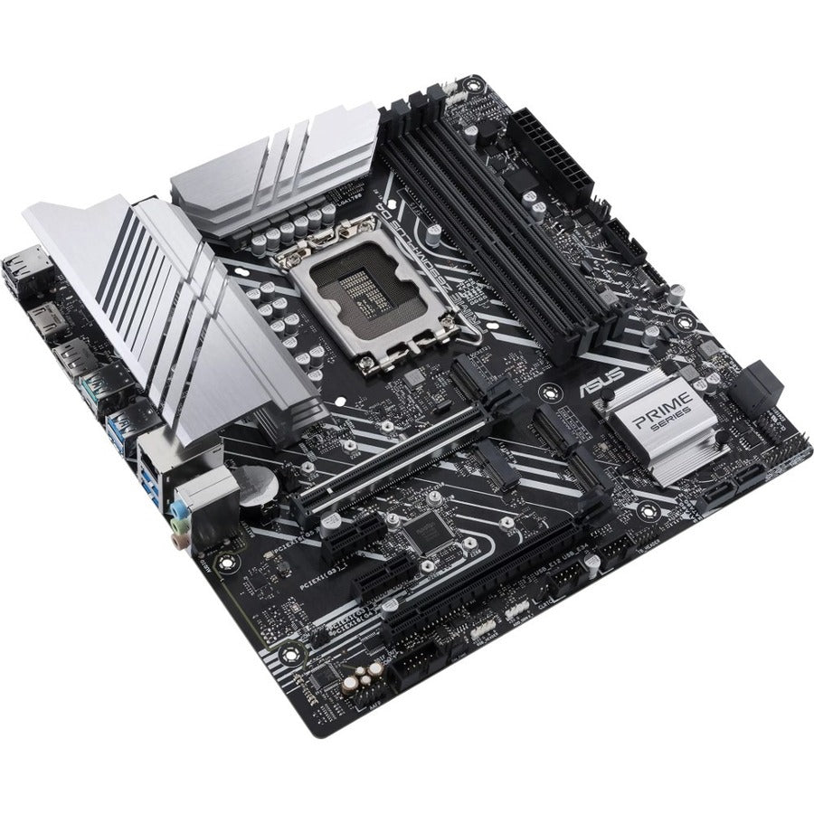 Carte mère de bureau Asus Prime Z690M-PLUS D4 - Chipset Intel Z690 - Socket LGA-1700 - Mémoire Intel Optane compatible - Micro ATX PRIME Z690M-PLUS D4