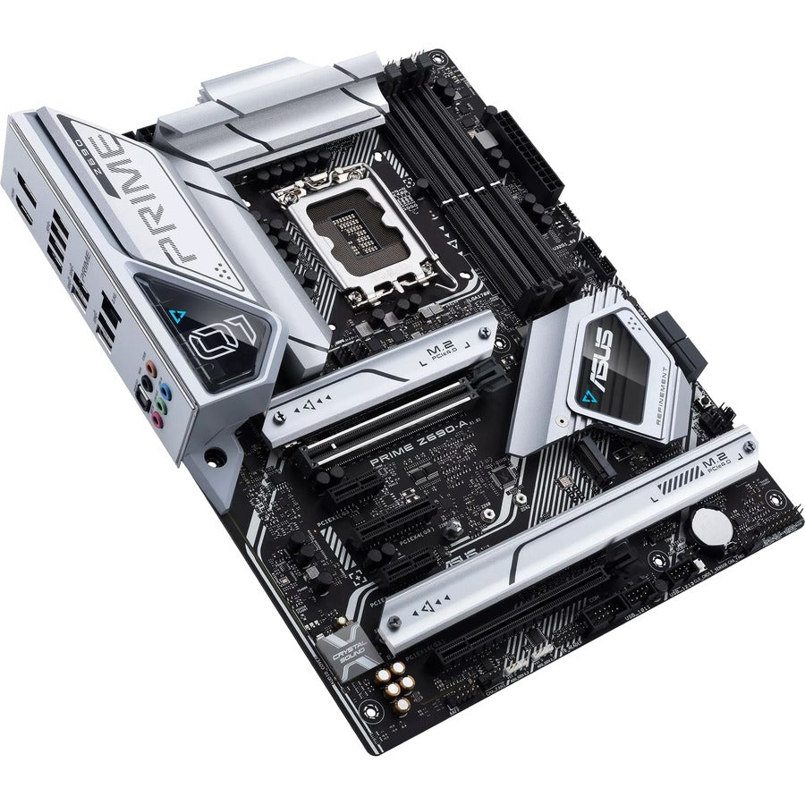 Carte mère de bureau Asus Prime Z690-A - Chipset Intel Z690 - Socket LGA-1700 - Mémoire Intel Optane compatible - ATX PRIME Z690-A