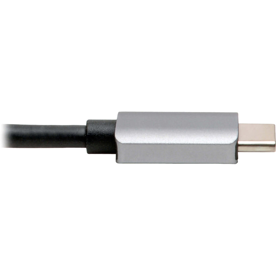 Adaptateur USB 3.1 C Tripp Lite avec chargement PD, gris U444-06N-H3U-C