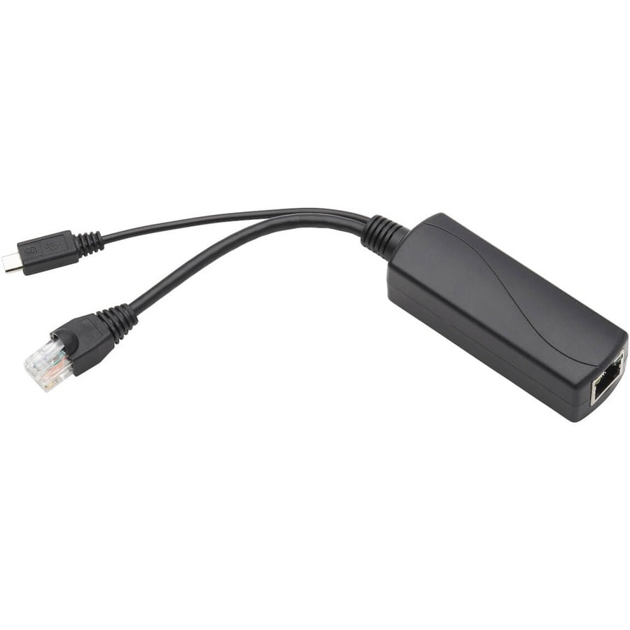 Tripp Lite NPOE-SPL-G-5VMU Répartiteur actif PoE vers USB Micro-B et RJ45 NPOE-SPL-G-5VMU