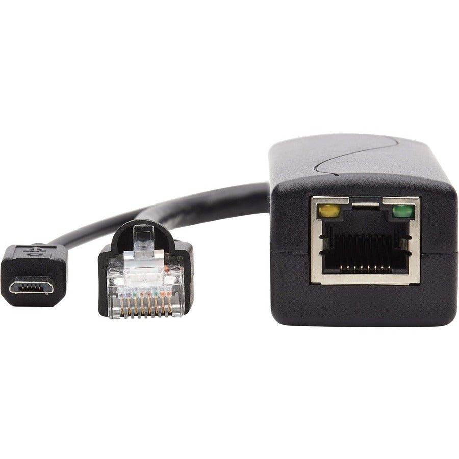Tripp Lite NPOE-SPL-G-5VMU Répartiteur actif PoE vers USB Micro-B et RJ45 NPOE-SPL-G-5VMU