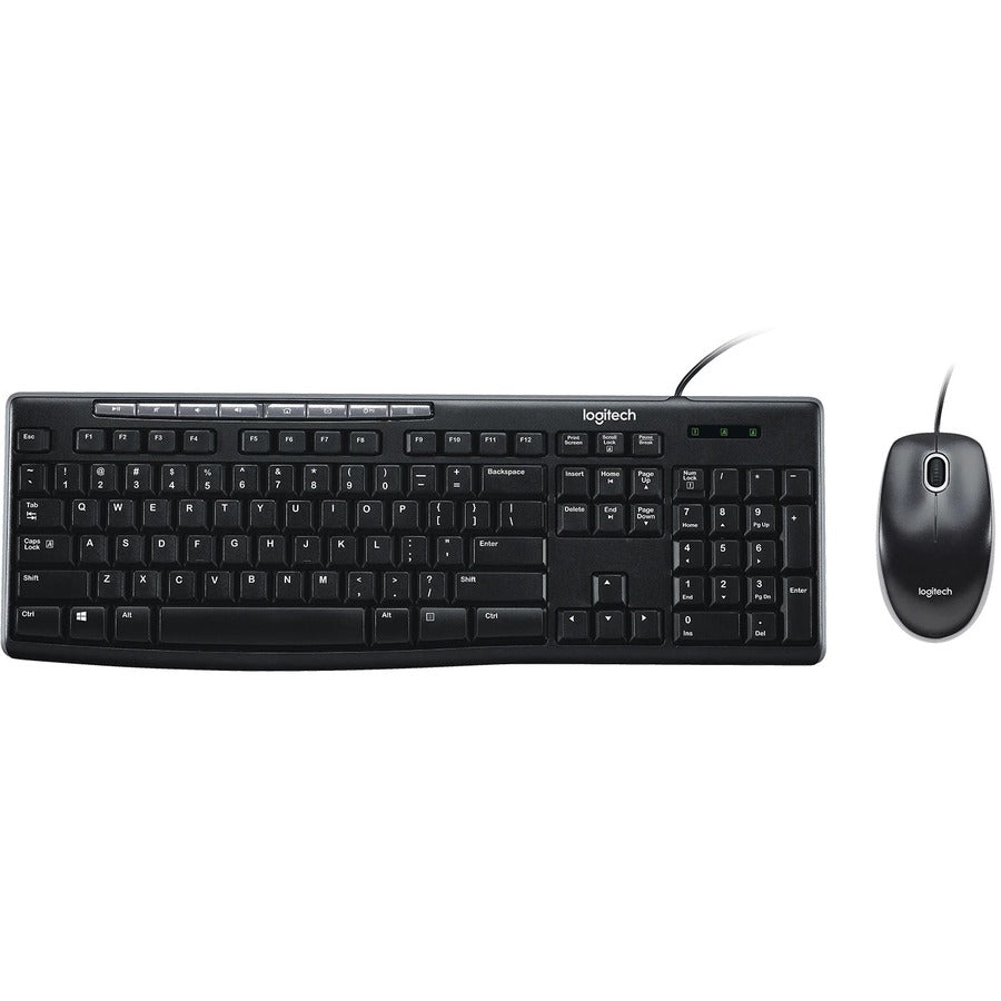 Clavier et souris Logitech Media Combo MK200 920-002716