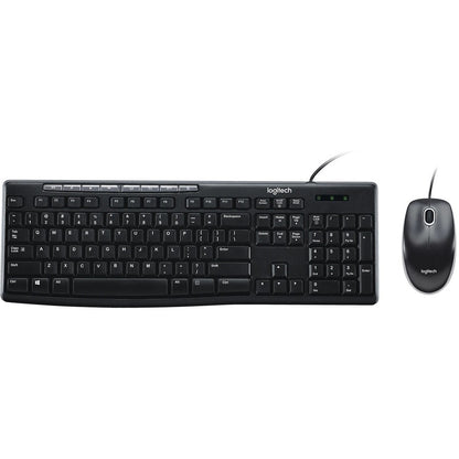 Clavier et souris Logitech Media Combo MK200 920-002716