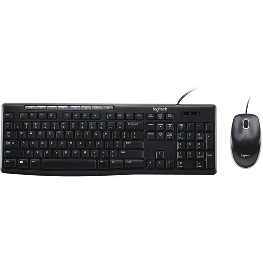 Clavier et souris Logitech Media Combo MK200 920-002716