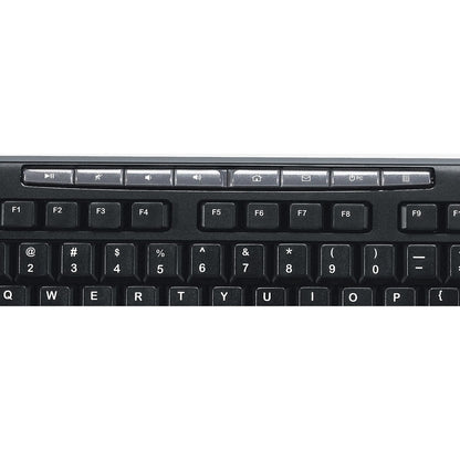Clavier et souris Logitech Media Combo MK200 920-002716