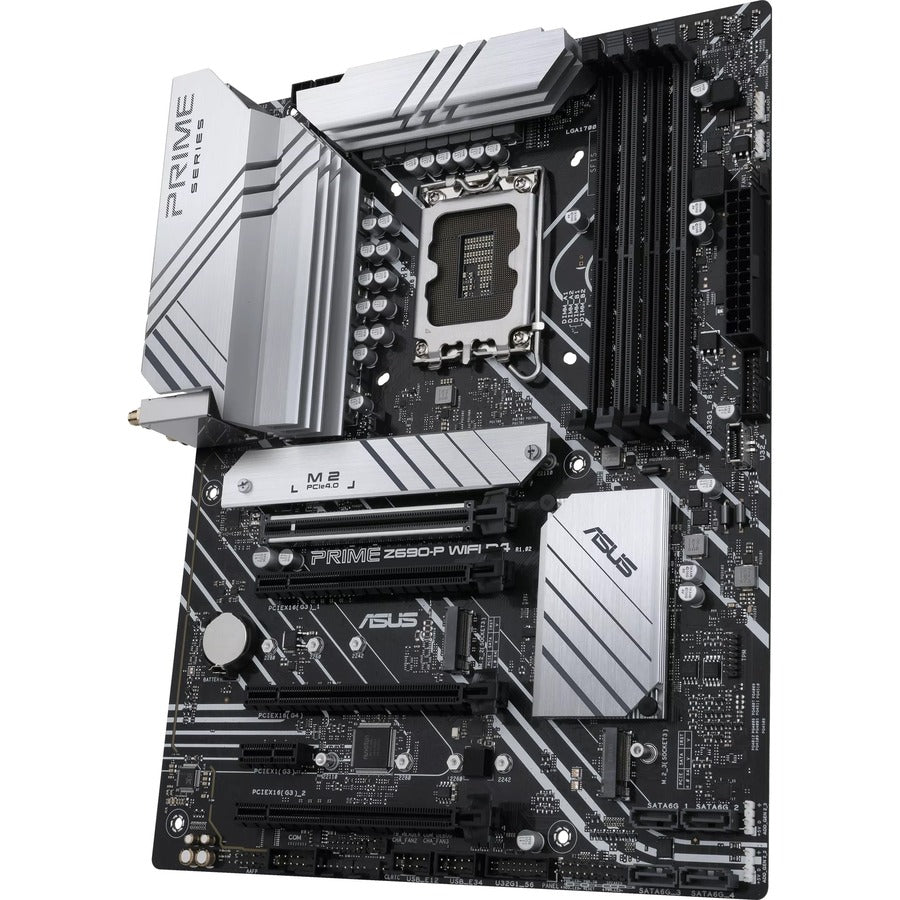 Carte mère de bureau Asus Prime Z690-P WIFI D4 - Chipset Intel Z690 - Socket LGA-1700 - Mémoire Intel Optane compatible - ATX PRIME Z690-P WIFI D4