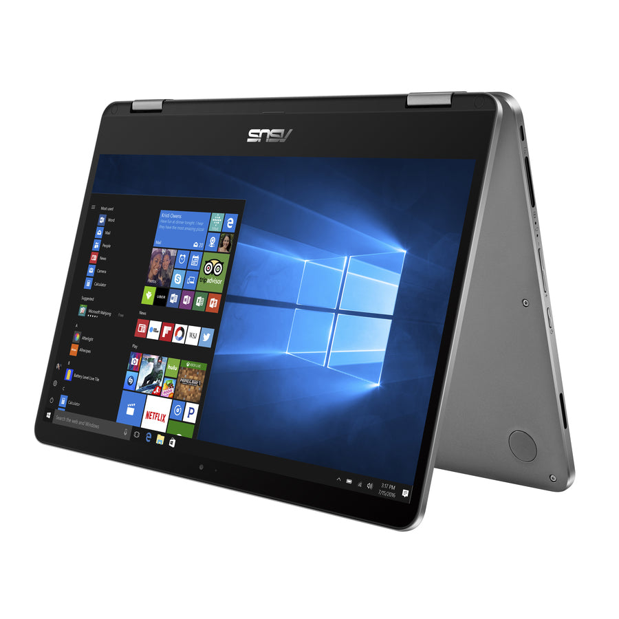 Asus VivoBook Flip 14 J401MA J401MA-SS01T-CB Ordinateur portable convertible 2 en 1 à écran tactile 14" - HD - 1366 x 768 - Intel Celeron N4020 Dual-core (2 cœurs) 1,10 GHz - 4 Go de RAM totale - 64 Go de mémoire flash - Gris clair J401MA-SS01T-CB