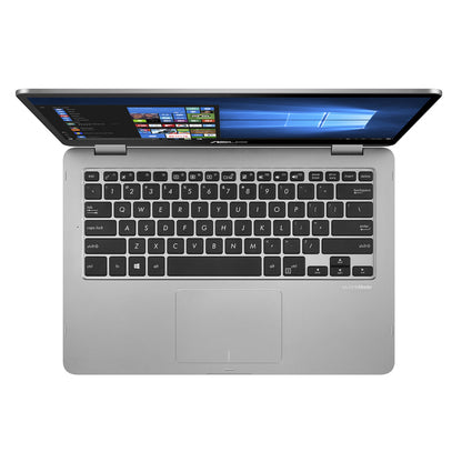 Asus VivoBook Flip 14 J401MA J401MA-SS01T-CB Ordinateur portable convertible 2 en 1 à écran tactile 14" - HD - 1366 x 768 - Intel Celeron N4020 Dual-core (2 cœurs) 1,10 GHz - 4 Go de RAM totale - 64 Go de mémoire flash - Gris clair J401MA-SS01T-CB