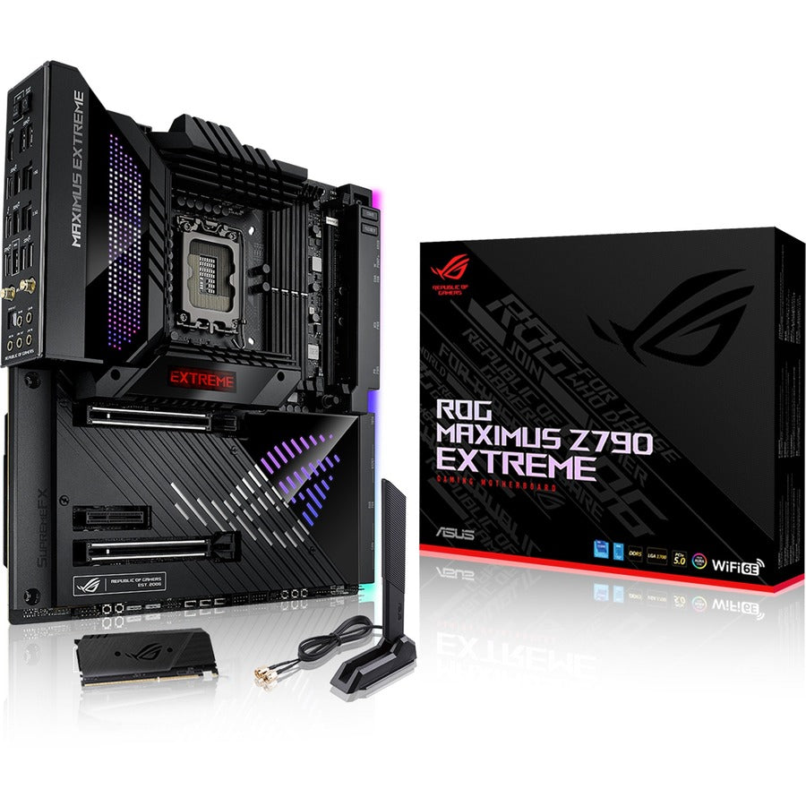 Carte mère de bureau gaming Asus ROG Maximus Z790 Extreme - Chipset Intel Z790 - Socket LGA-1700 - ATX étendu ROGMAXIMUSZ790EXTREME