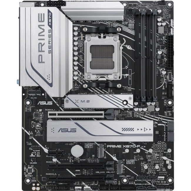 Carte mère de bureau Asus Prime X670-P - Chipset AMD X670 - Socket AM5 - ATX PRIMEX670-P