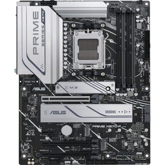 Carte mère de bureau Asus Prime X670-P - Chipset AMD X670 - Socket AM5 - ATX PRIMEX670-P