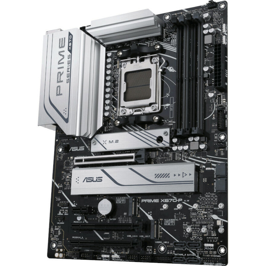Carte mère de bureau Asus Prime X670-P - Chipset AMD X670 - Socket AM5 - ATX PRIMEX670-P