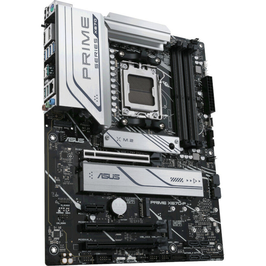 Carte mère de bureau Asus Prime X670-P - Chipset AMD X670 - Socket AM5 - ATX PRIMEX670-P