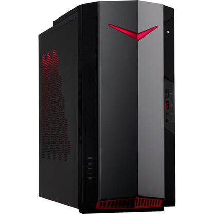 Ordinateur de bureau de jeu Acer Nitro N50-640 - Intel Core i7 12e génération i7-12700F Dodeca-core (12 cœurs) 2,10 GHz - 16 Go de RAM DDR4 SDRAM - 1 To de SSD PCI Express DG.E2VAA.009