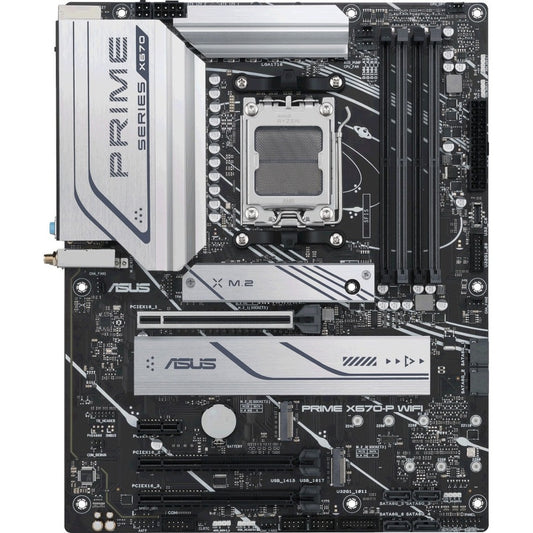 Carte mère de bureau Asus Prime X670-P WIFI - Chipset AMD X670 - Socket AM5 - ATX PRIMEX670-PWIFI