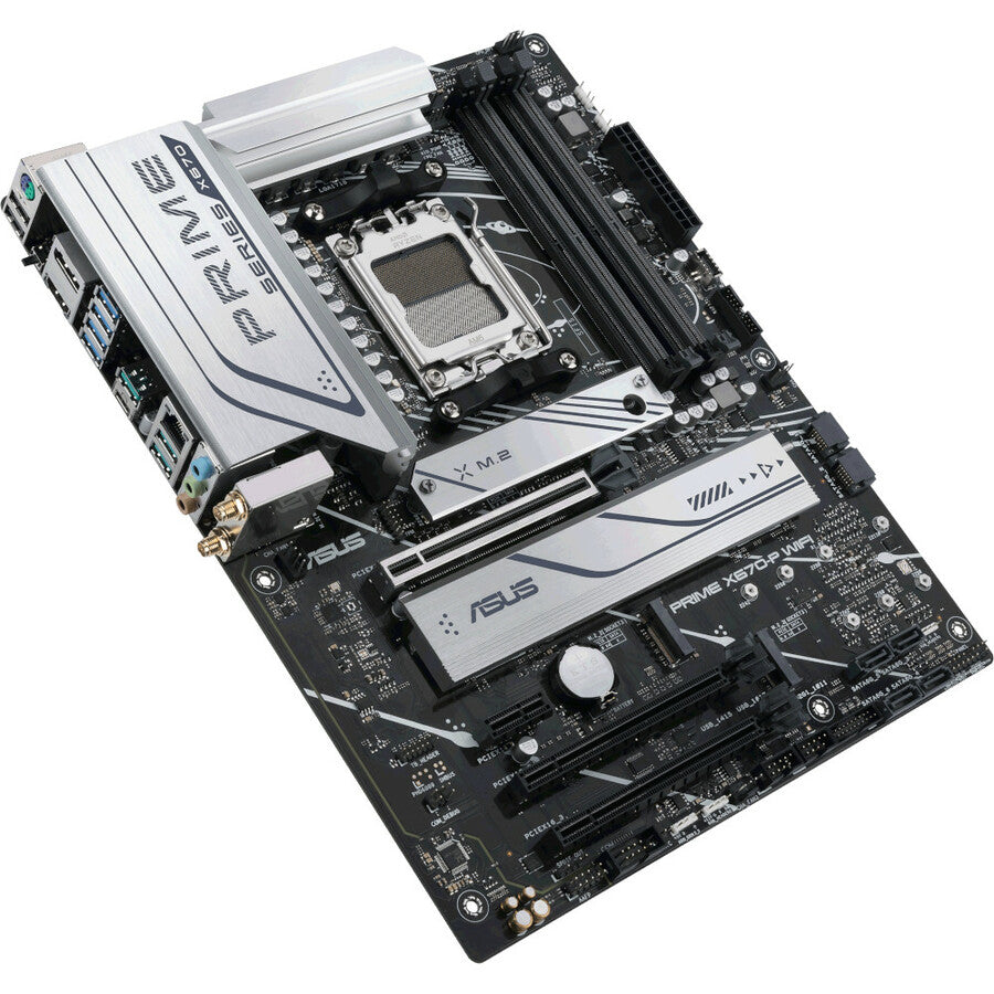 Carte mère de bureau Asus Prime X670-P WIFI - Chipset AMD X670 - Socket AM5 - ATX PRIMEX670-PWIFI
