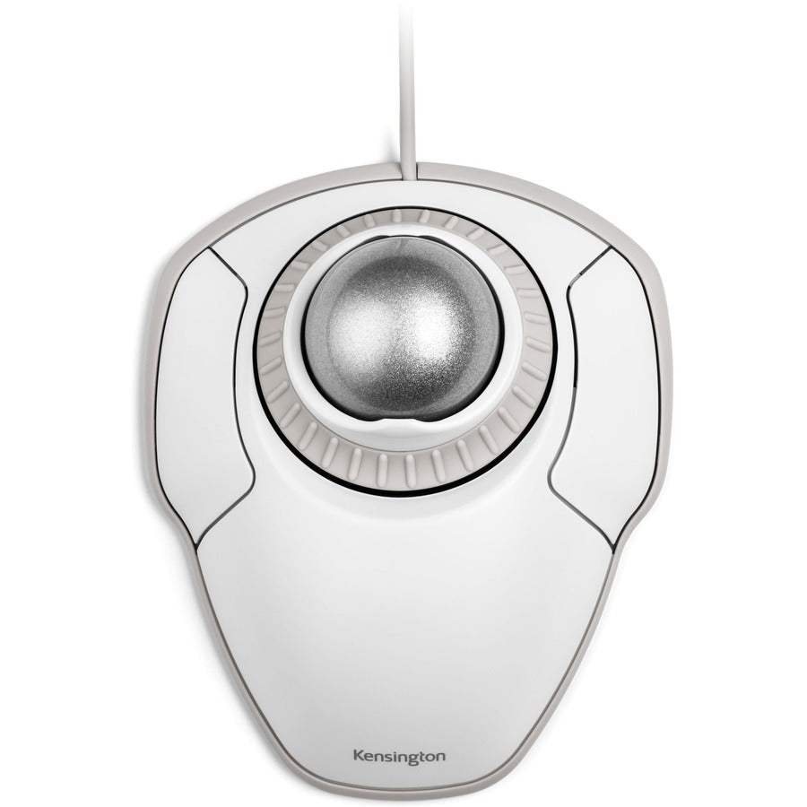Trackball Kensington Orbit avec bague de défilement - Blanc K72500WW