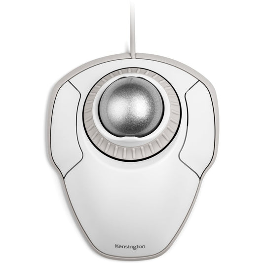 Trackball Kensington Orbit avec bague de défilement - Blanc K72500WW
