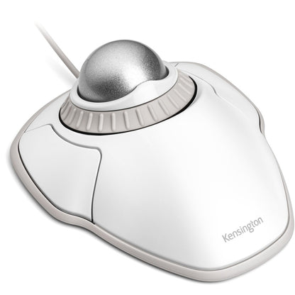 Trackball Kensington Orbit avec bague de défilement - Blanc K72500WW