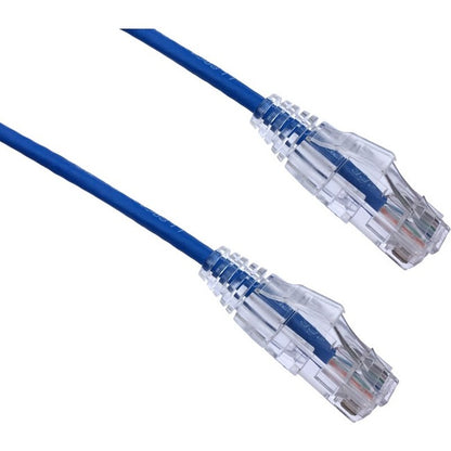 Câble de raccordement ultra-mince anti-accroc Axiom CAT6 BENDnFLEX 1FT 550 MHz (bleu) C6BFSB-B1-AX