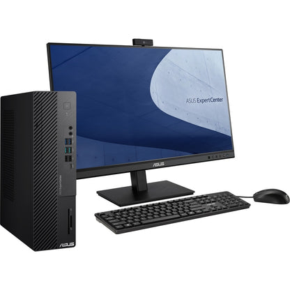 Asus ExpertCenter D700SD-Q73SRP Desktop Computer - Intel Core i7 12th Gen i7-12700 Dodeca-core (12 Core) 2.10 GHz - 16 GB RAM DDR4 SDRAM - 1 TB M.2 PCI Express NVMe 3.0 SSD - Small Form Factor - Black D700SD-Q73SRP