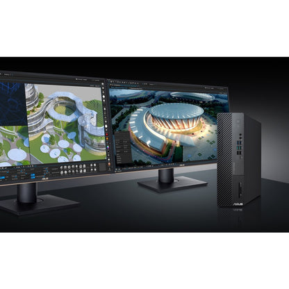 Asus ExpertCenter D700SD-Q73SRP Desktop Computer - Intel Core i7 12th Gen i7-12700 Dodeca-core (12 Core) 2.10 GHz - 16 GB RAM DDR4 SDRAM - 1 TB M.2 PCI Express NVMe 3.0 SSD - Small Form Factor - Black D700SD-Q73SRP