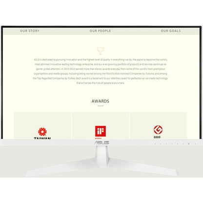 Moniteur LCD LED Full HD 23,8" Asus VY249HE-W - 16:9 - Blanc VY249HE-W