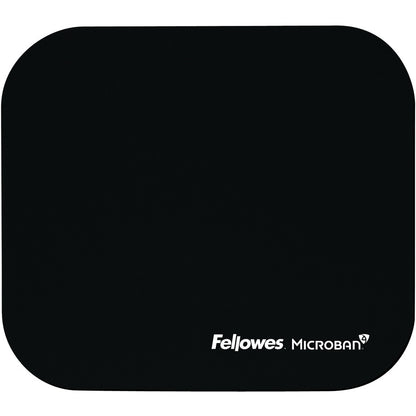 Fellowes Microban&reg; Mouse Pad - Black 5933901