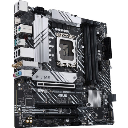 Carte mère de bureau Asus Prime B660M-A WIFI D4 - Chipset Intel B660 - Socket LGA-1700 - Mémoire Intel Optane compatible - Micro ATX PRIMEB660M-AWIFID4