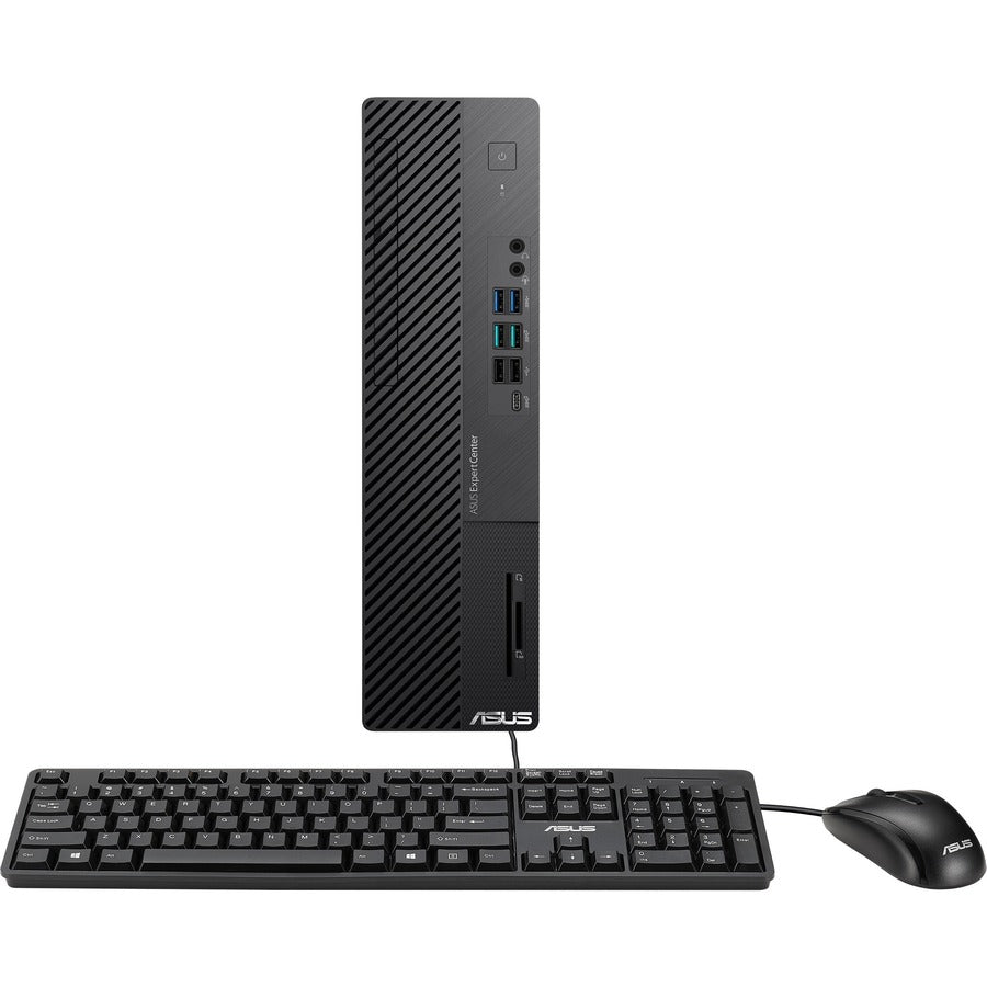 Asus ExpertCenter D700SD-Q73P Desktop Computer - Intel Core i7 12th Gen i7-12700 Dodeca-core (12 Core) 2.10 GHz - 8 GB RAM DDR4 SDRAM - 512 GB M.2 PCI Express NVMe SSD - Small Form Factor - Black D700SD-Q73P