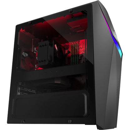 Ordinateur de bureau de jeu Asus ROG Strix G10CE-DBI5660 - Intel Core i5 11e génération i5-11400F Hexa-core (6 cœurs) 2,60 GHz - 16 Go RAM DDR4 SDRAM - Disque dur 1 To - SSD M.2 PCI Express NVMe 3.0 512 Go - Tour - Gris G10CE-DBI5660