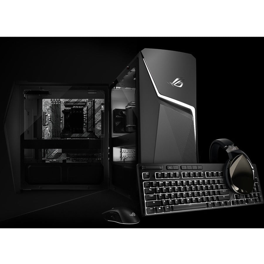 Ordinateur de bureau de jeu Asus ROG Strix G10CE-DBI5660 - Intel Core i5 11e génération i5-11400F Hexa-core (6 cœurs) 2,60 GHz - 16 Go RAM DDR4 SDRAM - Disque dur 1 To - SSD M.2 PCI Express NVMe 3.0 512 Go - Tour - Gris G10CE-DBI5660