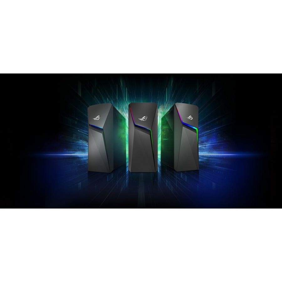 Ordinateur de bureau de jeu Asus ROG Strix G10CE-DBI5660 - Intel Core i5 11e génération i5-11400F Hexa-core (6 cœurs) 2,60 GHz - 16 Go RAM DDR4 SDRAM - Disque dur 1 To - SSD M.2 PCI Express NVMe 3.0 512 Go - Tour - Gris G10CE-DBI5660