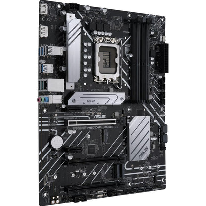 Carte mère de bureau Asus Prime H670-PLUS D4 - Chipset Intel H670 - Socket LGA-1700 - Mémoire Intel Optane compatible - ATX PRIME H670-PLUS D4