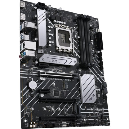 Carte mère de bureau Asus Prime H670-PLUS D4 - Chipset Intel H670 - Socket LGA-1700 - Mémoire Intel Optane compatible - ATX PRIME H670-PLUS D4