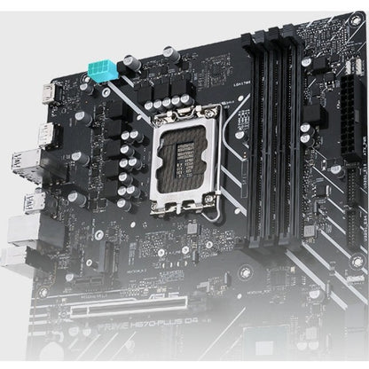 Carte mère de bureau Asus Prime H670-PLUS D4 - Chipset Intel H670 - Socket LGA-1700 - Mémoire Intel Optane compatible - ATX PRIME H670-PLUS D4