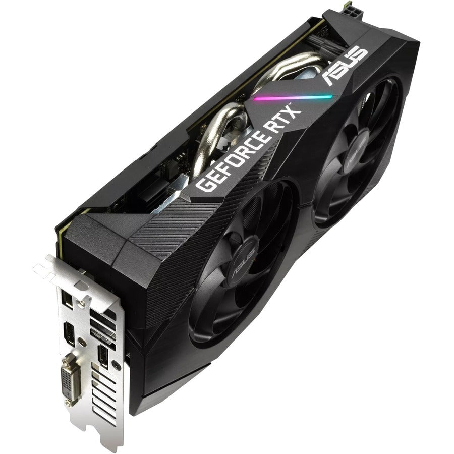 Carte graphique Asus NVIDIA GeForce GeForce RTX 2060 - 12 Go GDDR6 DUAL-RTX2060-O12G-EVO