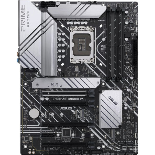 Carte mère de bureau Asus Prime Z690-P - Chipset Intel Z690 - Socket LGA-1700 - Mémoire Intel Optane compatible - ATX PRIME Z690-P