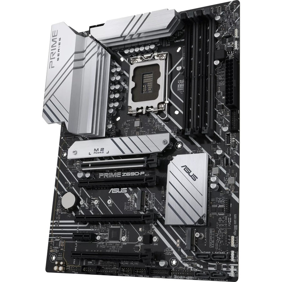 Carte mère de bureau Asus Prime Z690-P - Chipset Intel Z690 - Socket LGA-1700 - Mémoire Intel Optane compatible - ATX PRIME Z690-P
