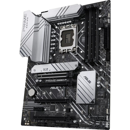 Carte mère de bureau Asus Prime Z690-P - Chipset Intel Z690 - Socket LGA-1700 - Mémoire Intel Optane compatible - ATX PRIME Z690-P