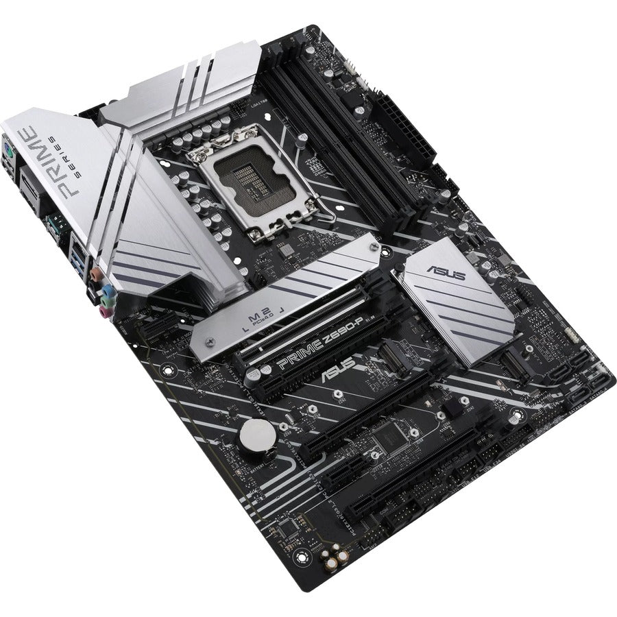 Carte mère de bureau Asus Prime Z690-P - Chipset Intel Z690 - Socket LGA-1700 - Mémoire Intel Optane compatible - ATX PRIME Z690-P