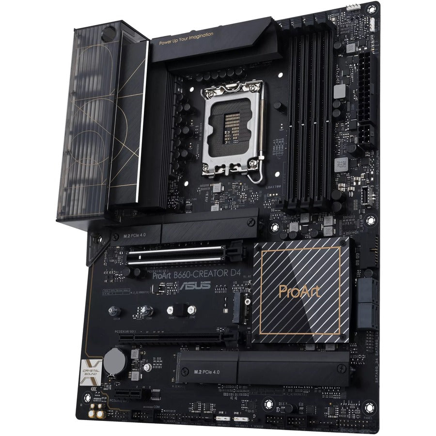 Carte mère de bureau Asus ProArt B660-CREATOR D4 - Chipset Intel B660 - Socket LGA-1700 - Mémoire Intel Optane compatible - ATX PROART B660-CREATOR D4