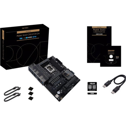 Carte mère de bureau Asus ProArt B660-CREATOR D4 - Chipset Intel B660 - Socket LGA-1700 - Mémoire Intel Optane compatible - ATX PROART B660-CREATOR D4